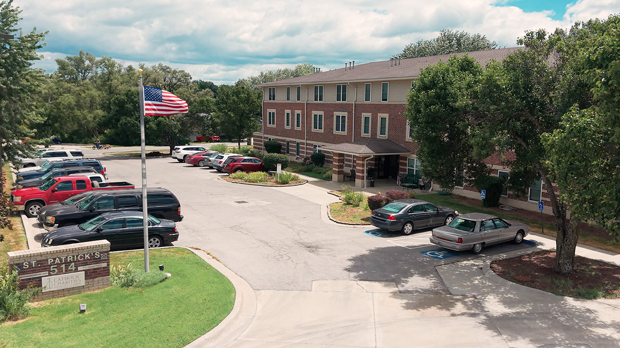 St. Patrick's senior housing exterior
