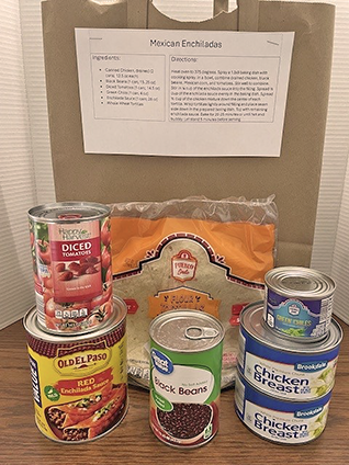 Mexican enchilada meal kit ingredients
