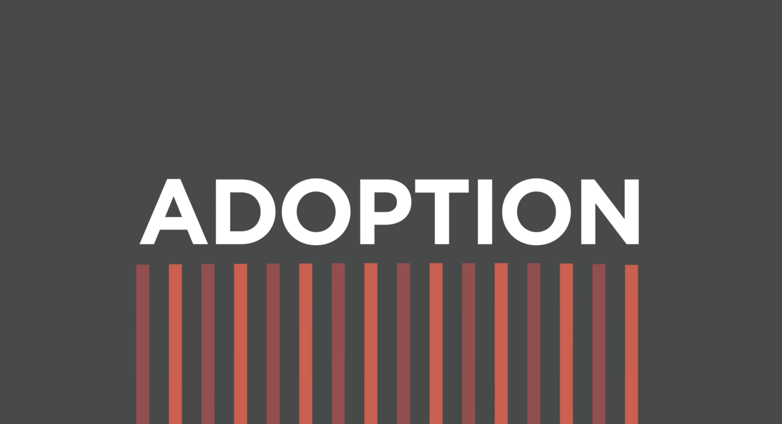 Adoption text with red vertical lines