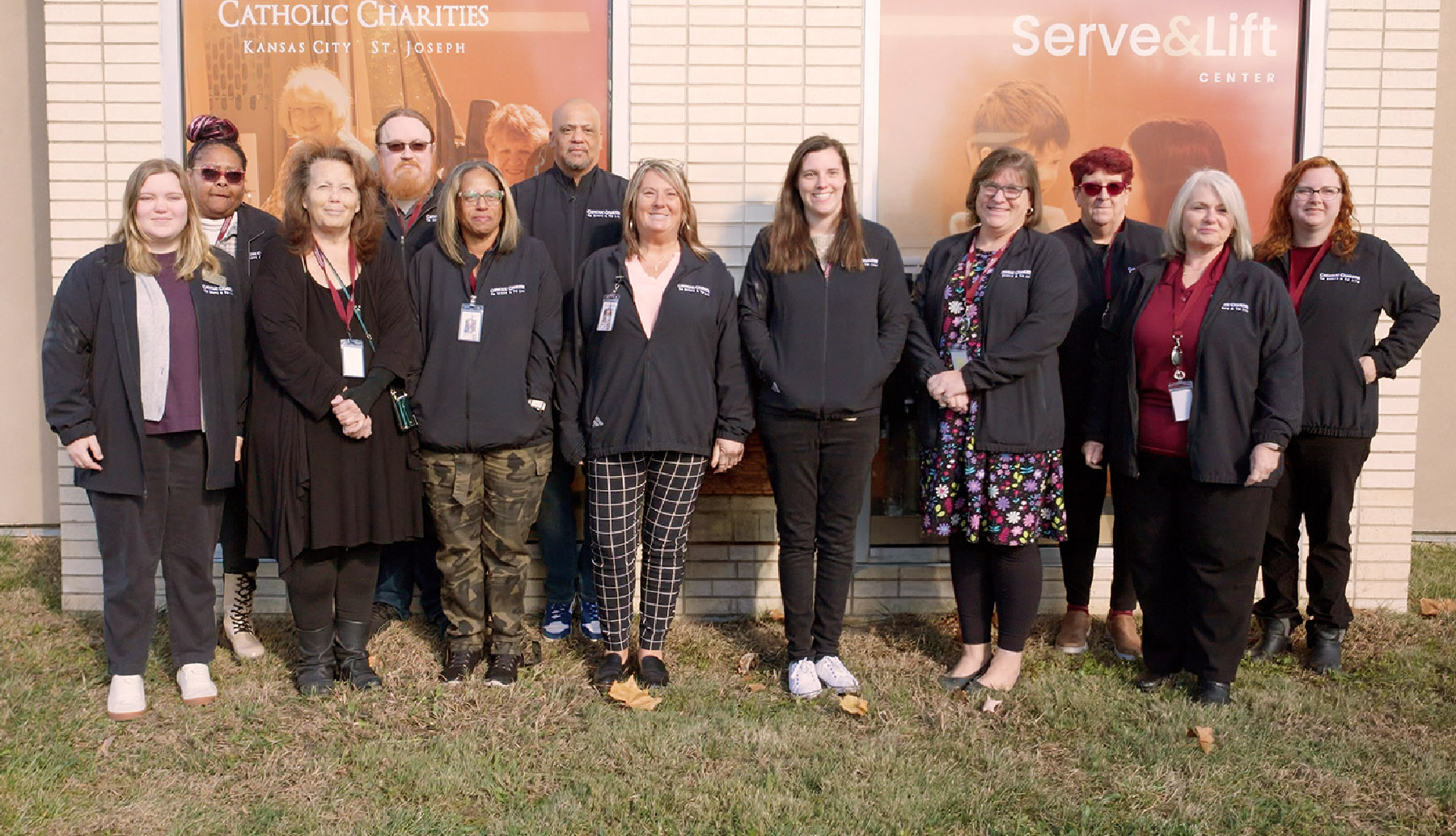 Catholic Charities staff group photo
